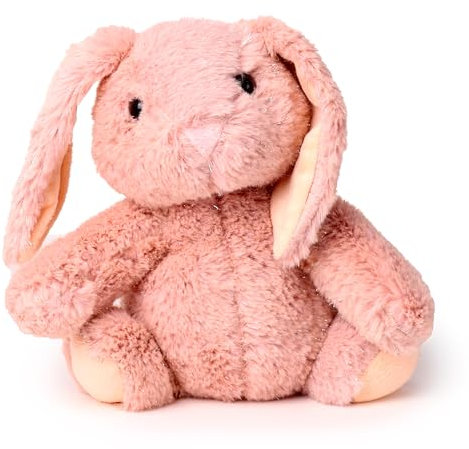Puckator Plush Pink Bunny Rabbit Door Stop - Door Stop Stoppers Stops Indoors - Door-Stops Wedge Stoper - Accessories - Peel Stop - Home Office Doorstops Doorstopper for Kids Improvement