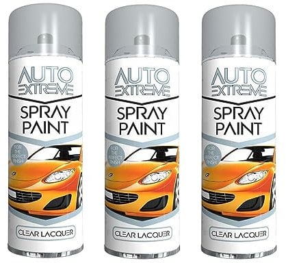 PNJB Auto Spray Paint, Direct To Rust Spray, Paint For Metal, Finish Aerosol Metal Interior Exterior Fast Dry Excellent, Versatile, Consistent And Smooth Easy Spray Nozzle,200ml, (3 PCS)