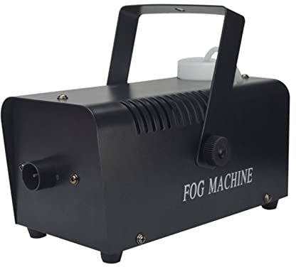 Weihnachten Fog Smoke Machine 400W - Drahtsteuerung/Fernbedienung/Drahtsteuerung+Remote - Perfekt für Hochzeitsfeier Bühneneffekt Geburtstagsgeschenk (Ohne Led 400W Drahtsteuerung)