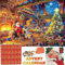 2023 Christmas Advent Calendar Puzzle 1008Pcs - Jigsaw Advent Calendar - Fun and Festive Christmas Gifts for Women, Men, and Kids - Perfect Jigsaw Advent Calendar for 8-14 Years (Style D)