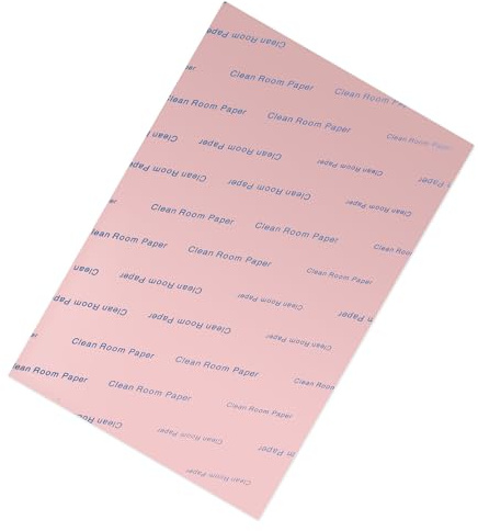 Minadax Reinraumpapier Cleanroom A4 80g/m² 250 Blatt PINK 100% Holz Staubfrei für Elektronik- und Medizinbereiche
