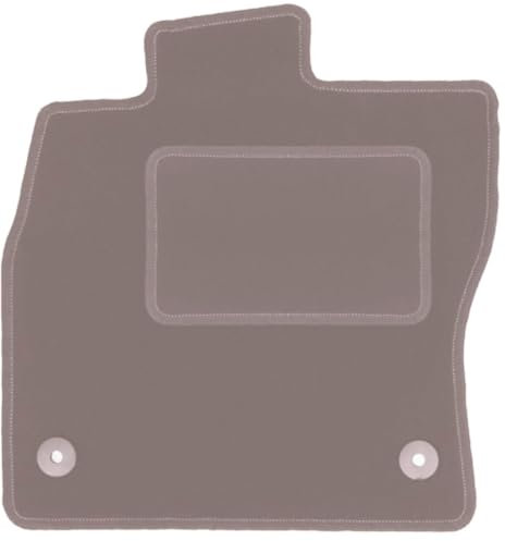 Wielganizator Automatte – Passend für Skoda Octavia III Liftback, Limousine, Variante, Kombi 2012-2020 – Velours – Autozubehör - Praktische Fußmatte Auto – 1-teilig - beige