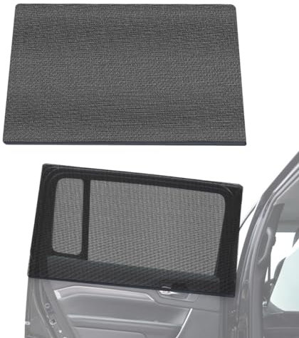 Sonnenschutz für Heckscheibe, atmungsaktives Netz-Seitenfenster, dehnbares Sonnenschutznetz, kompatibel mit Jeep Wrangler TJ JK JL & Gladiator JT, Anti-UV für Baby/Haustiere/Camping