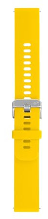 Morellato Cinturino per Smartwatch da Uomo in Silicone, Giallo, Modello Byte