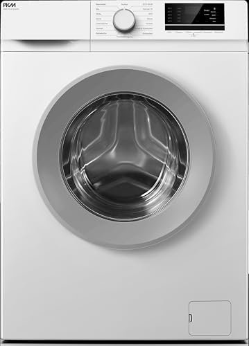 PKM Waschmaschine WA8 - ES1415AAZ | Energieeffizienzklasse A | 15 Programme | Inverter Motor | Kindersicherung | ECO - Programm | Display