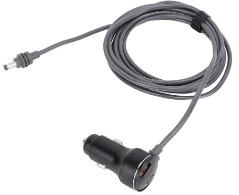 SENECESLI DC Auto Stromkabel, 18 AWG, Dual Ausgang, Auto Satelliten DC Adapterkabel für StarlinkMini, 3 Meter 9,8 Fuß Wasserdichtes Netzteil Ladekabel für LKW, Busse, Schiffe