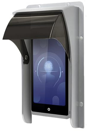 ZYLEDW Copertura Antipioggia per Campanello in PC, Copertura per citofono per Campanello Esterno, Adatta per Campanello Video, Pulsante della Tastiera del Campanello e Campanello Esterno