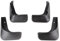 QIPEVMLZ Schmutzfänger Für VW Für Polo Für Mk5 6R 2010 2011 2012 2013 2014 Schmutzfänger Spritzschutz Vorne Hinten Kotflügel Autozubehör Vorne Und Hinten Schmutzfänger
