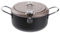 SMASOLO Pentola Friggitrice Con Termometro e Filtraggio Compatibile Con Gas Ed Design Per