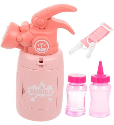 Milisten Máquina De Pompas De Jabón Automática Estilo De Extintor Cartoon Fiestas