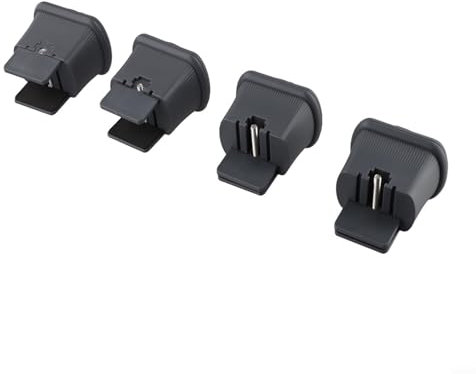 Ordnen Sie Ihren Raum einfach neu mit 4 verstellbaren Möbelhöhungspads und Drehgelenk (grau)