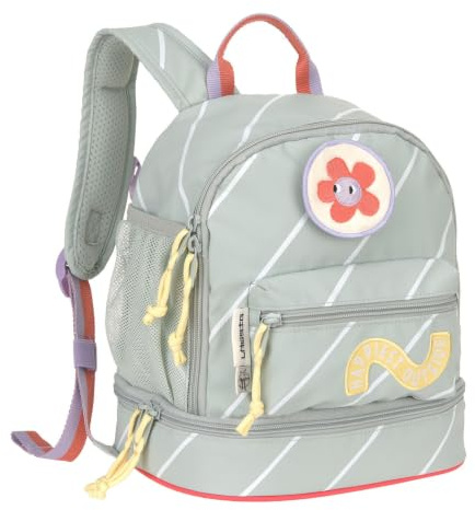 LÄSSIG Rucksack Happy Trails Mini Backpack 6,5L Flower grau