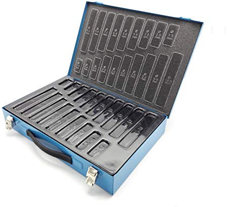 Leerkassette für Bohrer-Set 1,0-10,0 mm Stahlkoffer LEER für Spiralbohrer 170 tlg.Sortimentskassette
