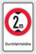 SCHILDER HIMMEL anpassbares Durchfahrtshöhe Schild 42x29cm Alu-Verbund mit Klebestreifen, 2 Meter Nr 695 eigener Text/Bild verschiedene Größen/Materialien