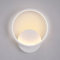 Riserva Wandleuchten LED Innen Modern,12W Wandlampe Runde Wandbeleuchtung 3000K Warmweiß für Schlafzimmer, Wohnzimmer, Flur, Treppenhaus, Weiß