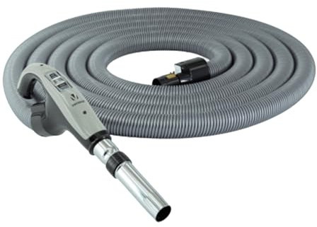 Variovac Fernbedienbarer Saugschlauch | 9 m | Kunststoff | Zentralstaubsauger Fernbedienungsschlauch