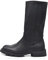 IF FASHION Stivali Stivaletti Anfibi Scarpe Chelsea da Donna Platform Con Suola Track 6610 nero N.38