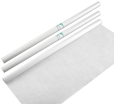 3 Rollen 0,7x10m Schnittmusterpapier Schnittpapier Skizzenpapier semitransparent