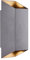Nordlux 2218221050 Nico Wandleuchte, eckig, anthrazit, IP54