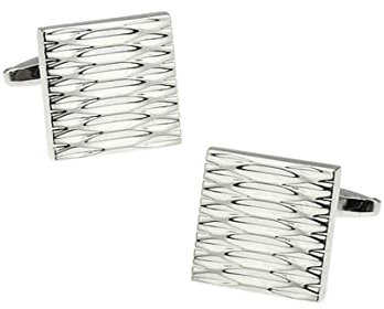 Banemi Manschettenknöpfe Unendlich, Manschettenknöpfe Vintage Kupfer Patrone Gold-Silber Ehemann Geschenk Hochzeitstag 2.2X0.8cm