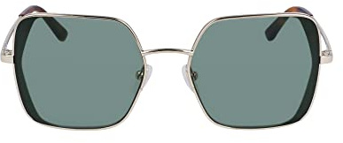 KARL LAGERFELD Damen Kl340s Sonnenbrille, Goldfarben/Glänzend, Einheitsgröße