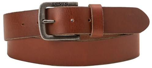 Levi's Herren & Unisex Seine Metal Elevation Belt, Cognac, 70