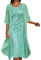 YANJI Vestidos de graduacion Verdes Vestidos s Largos Vestido Volantes invitada Boda Vestido Rosa Palo para Boda Vestido Playa Crochet Vestido invitada Volantes Vestidos graduacion Tallas