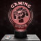 Lamp Gaming Zone Boy's Room Decor 3D Gaming Zone lamp Gaming Gamer Video Games Gift idea Soft Light Decoration Night Light Desk Decor. Original Christmas, Gift idea for Teenagers TOP