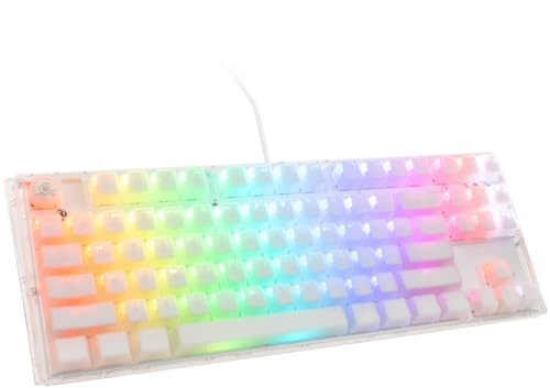 Ducky One 3 Aura White TKL Gaming Tastatur, RGB LED - Kailh Jellyfish Y (US)