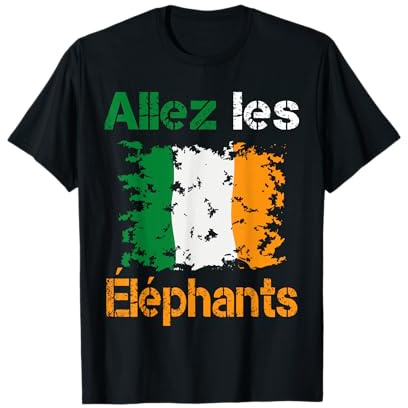 Drapeau Côte d'Ivoire, Cadeau Supporteurs Côte d'Ivoire 2024 T-Shirt