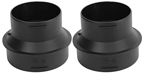 Adjustable Parking Heater Tube Adapter 60-75MM Connectors Pair for Webasto Heater Gaine Chauffage Reduction 60/75 Gaine Chauffage Parking Heater Klussen Tools