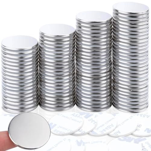 30x2mm Rund Neodym Magnet, 100 Stück Silber Neodym Magnete Extra Stark für Magnettafel, Starke Magnete für Whiteboard, Handwerk, Kühlschrankmagnete, Magnete Zum Basteln, Magneten Starker Halt