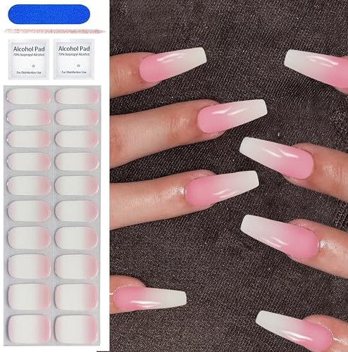 MrCuvaryas UV Gel Nagelfolie selbstklebend, Nagelsticker Nagelkunst Sticker Nagellack Aufkleber Nail art Selbstklebend, NailSticker