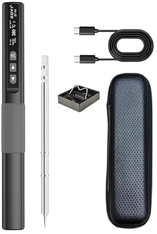 ZOYI N1 Smart Electric Soldering Iron - 96W Precision Soldering with OLED Display, Rapid Heating, Adjustable Temperature, and PD/QC Protocol Charging