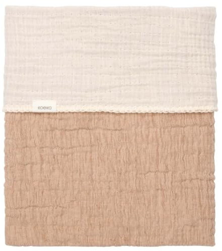Koeka Kinderbettdecke - Kuscheldecke - Schmusedecke - Sommerdecke - Rivoli - Baumwolle - Strapazierfähig -