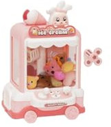 Machines à Pinces pour Enfants avec 10 Jouets en Peluche Mini Machine à Griffes Enfant Distributeur de Bonbons Claw machine avec Musique Cadeaux d'anniversaire De Noël pour Garçons et Filles de 3 Ans
