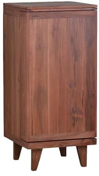 MiaMöbel Barschrank Tamesi 50x110x50 cm Teak