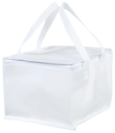 Insulated Cooler Bag – Milk Bottle Holder for Doorstep Deliveries, Food & Drink – Leakproof, Foldable, Reusable Tote (Holds Up to 9 Bottles)