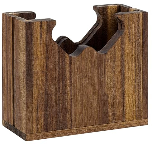 CUTHOLLOW Wood Bagel Slicer Holder, Adjustable Acacia Bagel Cutter | Adjustable Acacia Wood Bagel Slicer,Removable Insert,Stable Holder for Small and Large Bagels,English Muffins Breakfast Prep