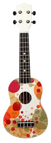 Ukulele Musikinstrumente 21 Zoll Profi Ukulele 4 Saiten Sapele Mit Koffer Stimmgerät Kapodaster Gurt Plektren Und Zubehör(Type2)