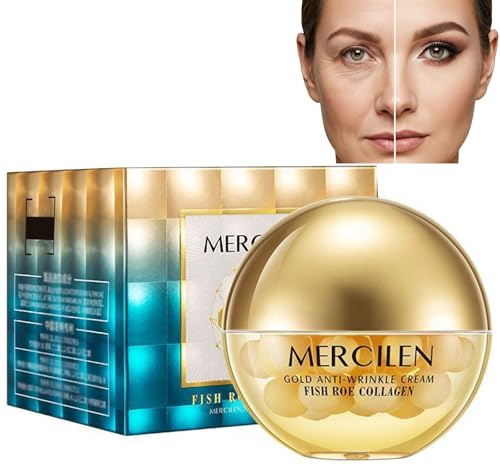 2026 Maschera Collagene Viso, Crema Viso Antirughe, Crema idratante per collagene, Crema anti-invecchiamento, Crema Idratante Viso, Crema per il viso per Donne e Uomini, 70g