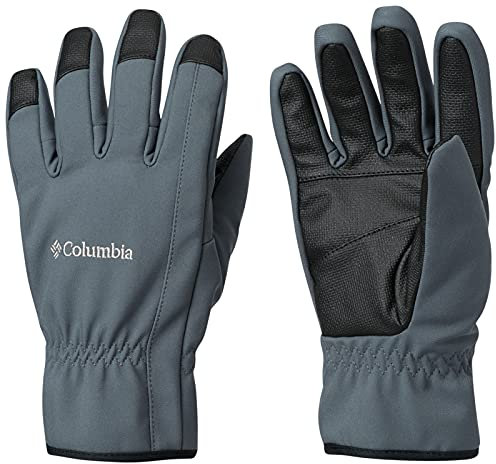Columbia Northport Herren Softshell-Handschuhe, isoliert, Graphit, Größe L