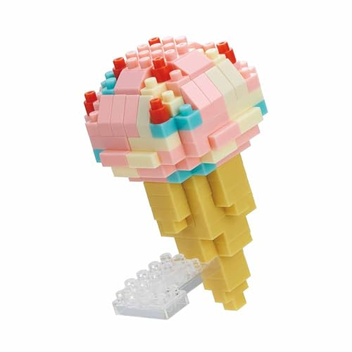 nanoblock NBC247 Ice Cream Toy, Multi-Colour