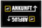 trendaffe - Ankunft - Abflug Fußmatte XXL mit Flughafen Icons Motiv
