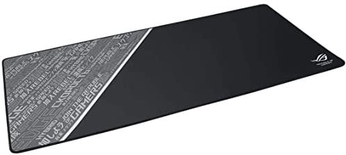 ASUS ROG Sheath BLK LTD - Tappetino per mouse da gioco extra large con cuciture anti-sfilacciamento e base antiscivolo