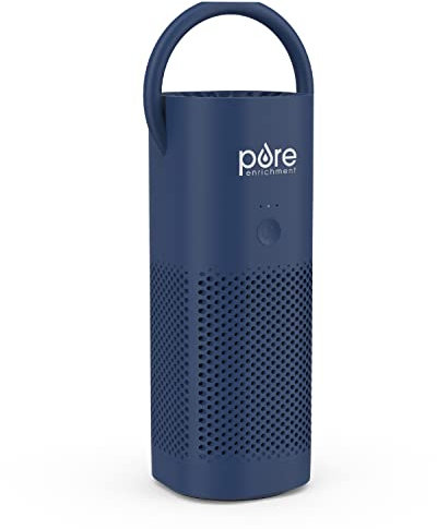 Pure Enrichment PureZone Mini purificateur d'air portable – Le véritable filtre HEPA sans fil nettoie l'air et élimine 99,97 % de la poussière, des odeurs et des allergènes près de chez vous –