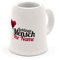 printplanet - Schnapsglas mit Namen oder Wunschtext selbst gestalten - Mini Bierkrug personalisieren und bedrucken – Motiv: Lieblingsmensch