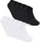Damen Sneaker Socken 10 Paar Weiße Sportsocken 35-38 Baumwolle 16510 (Schwarz Weiß)
