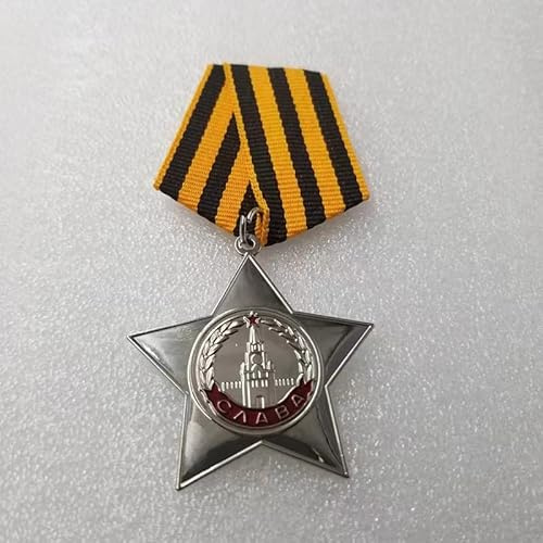 WLTY Russische Medaille des Großkommandanten der Navy von Admiral Nakhimov WW II RED Army Copy