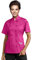 Kurzärmlige, geknotete Stoffknöpfe, Damen-Kochjacke, Uniform, ideal für Bäcker, Gastgewerbe, Caterer und kulinarische Profis (Rosa, XS)